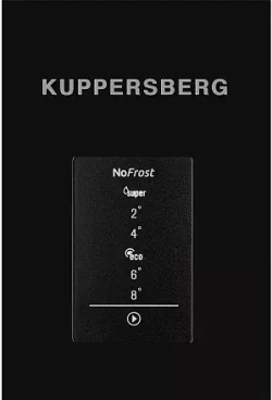 Морозильная камера Kuppersberg NFS 186 BK