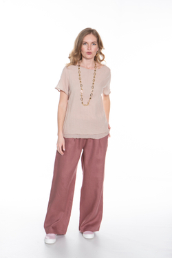 ФУТБОЛКА ИЗ ДВУХСЛОЙНОЙ ВУАЛИ