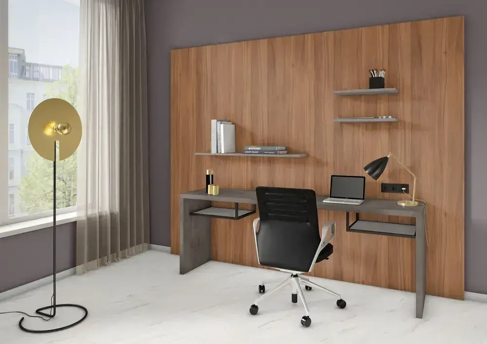 Мебельный щит ЛДСП Egger с кромкой ПВХ 2мм толщина 16 мм. Размер 450х2400х16 Цвет-Орех Дижон натуральный