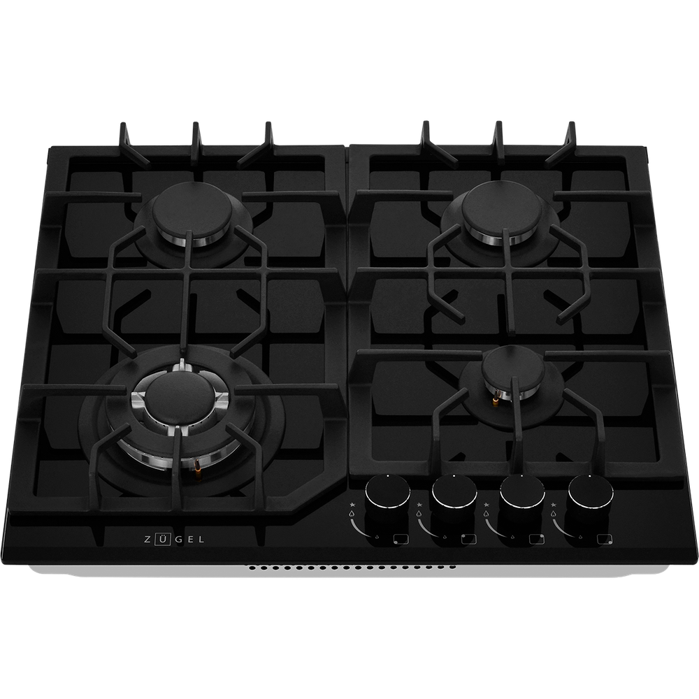 Встраиваемая газовая варочная панель ZUGEL ZGH601B