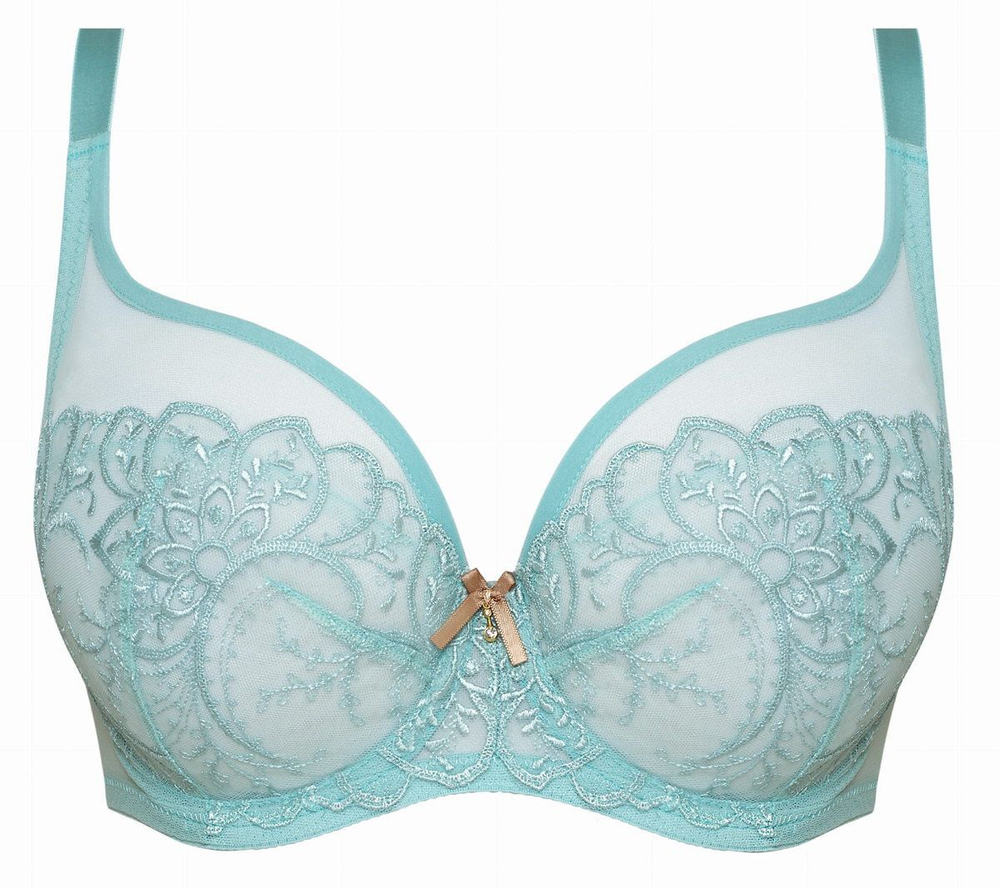 Бюстгальтер с мягкой чашкой Livia (Размер: 80F) (Цвет: аквамариновый)