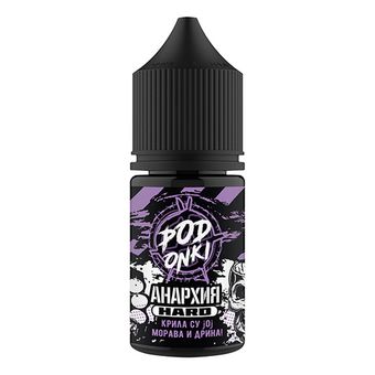 Жидкость Podonki Анархия Salt 2% HARD 30 ml - Виноград лёд
