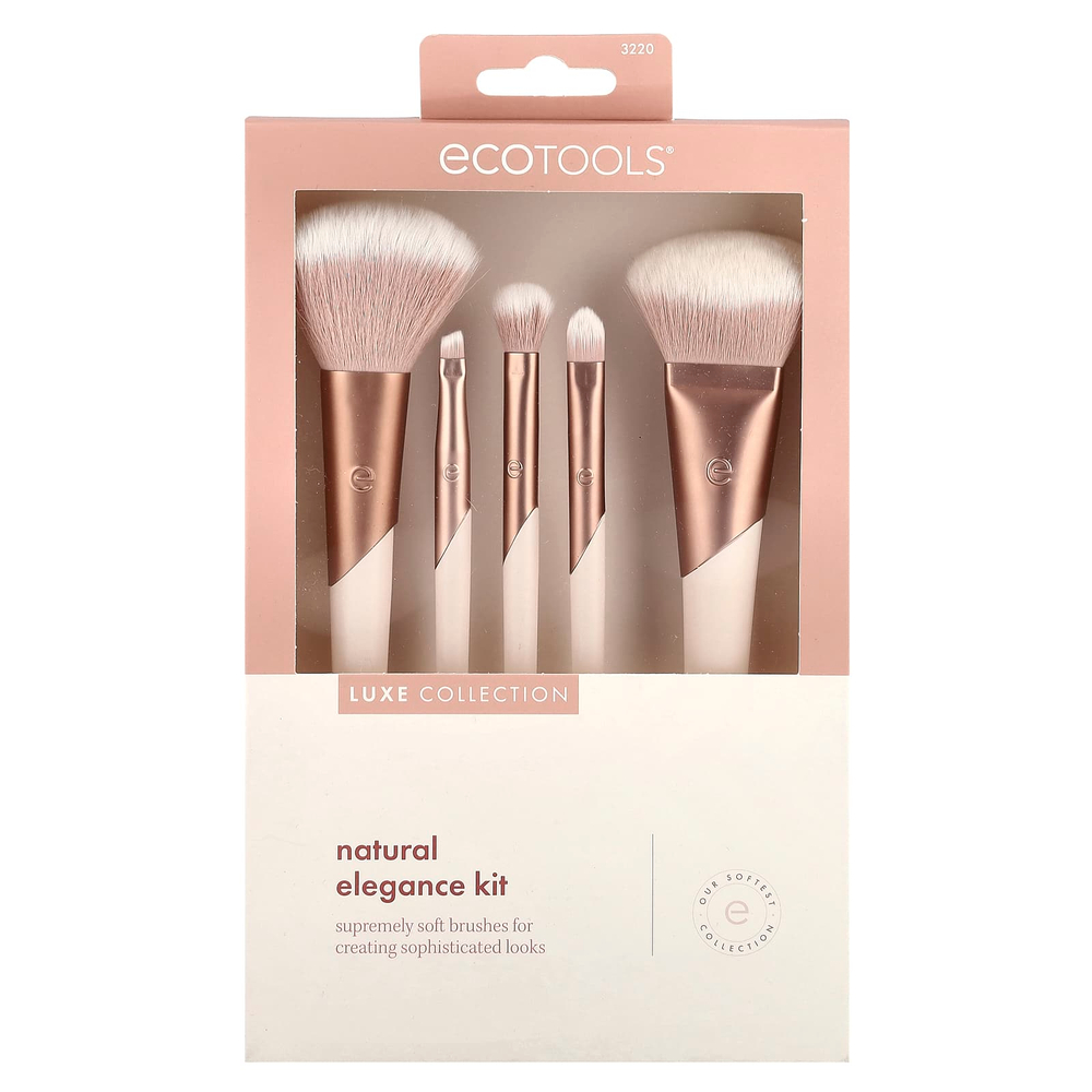 EcoTools, Luxe Collection, набор Natural Elegance, набор из 5 предметов