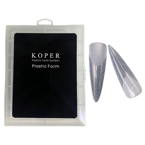 Верхние формы для наращивания ногтей с разметкой 120шт №28