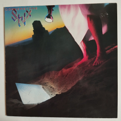 Винтажная виниловая пластинка LP Styx Cornerstone (Germany 1988)