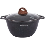 Кастрюля 2л «Granit Ultra Induction»(blue) со стеклянной крышкой Хкгги22а