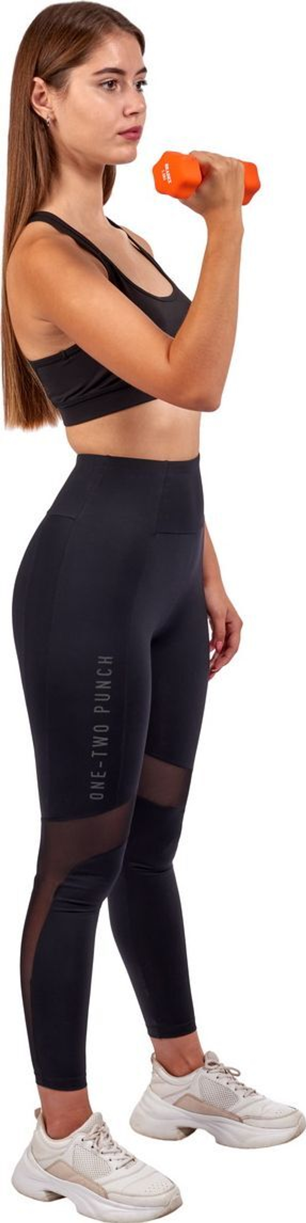 Гантель неопреновая, 1,5 кг, оранжевая