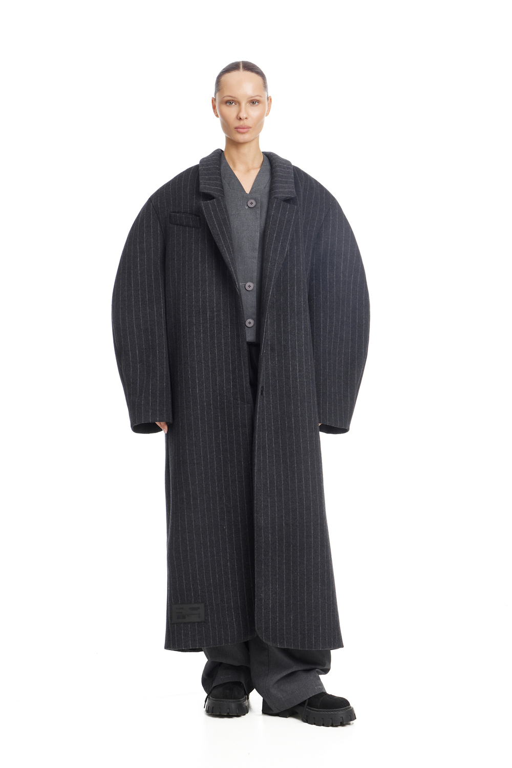 Пальто FEMINISM MAXI Graphite