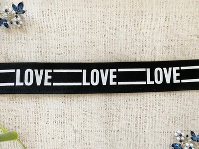 Резинка декоративная, ш. 4 см