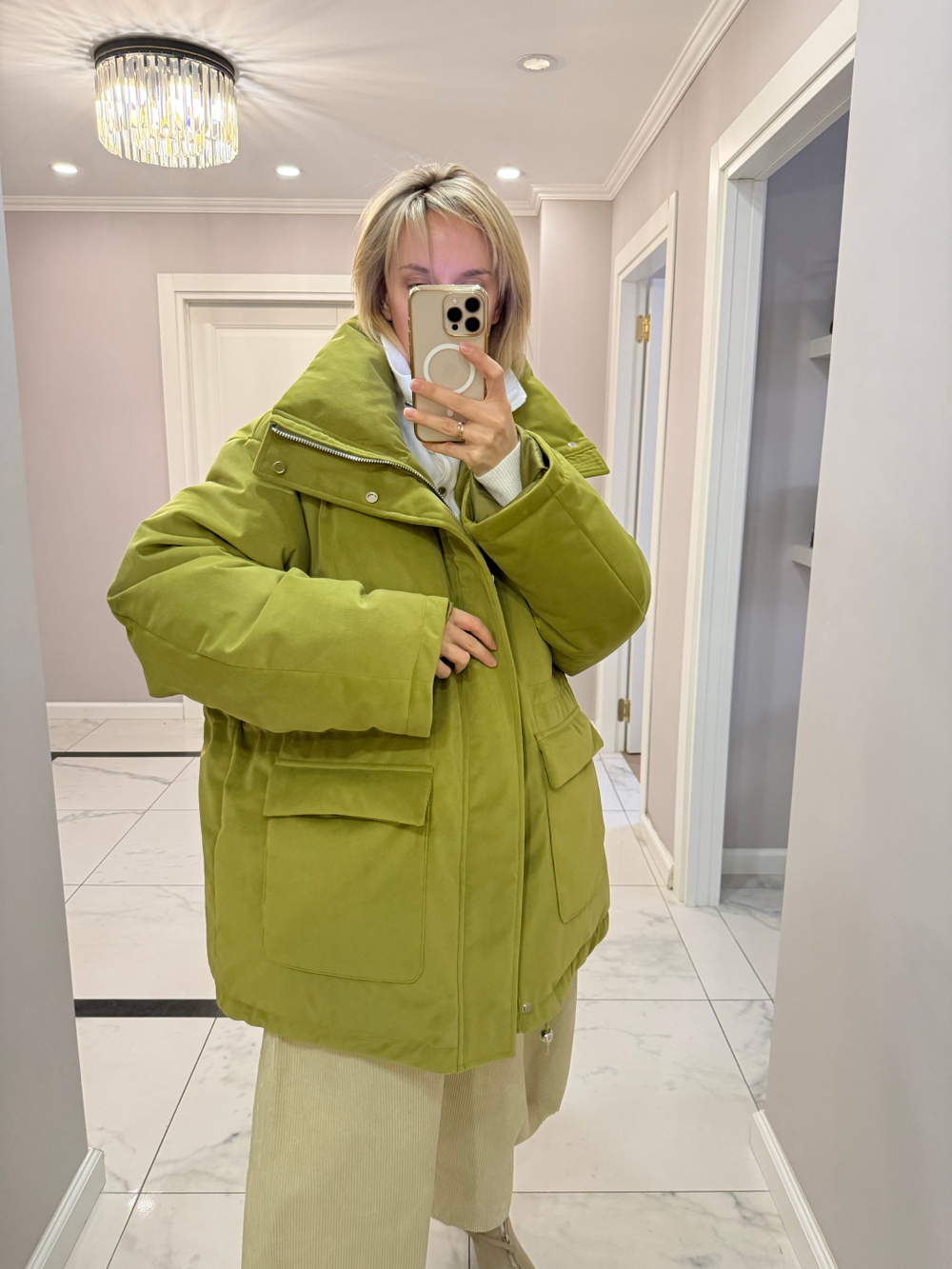 Парка пуховая PLUM