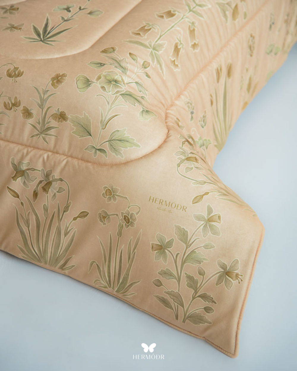 Комплект постельного белья двуспальный Shakhe Nabat Hermodr 8 предметов 130220307 Иран