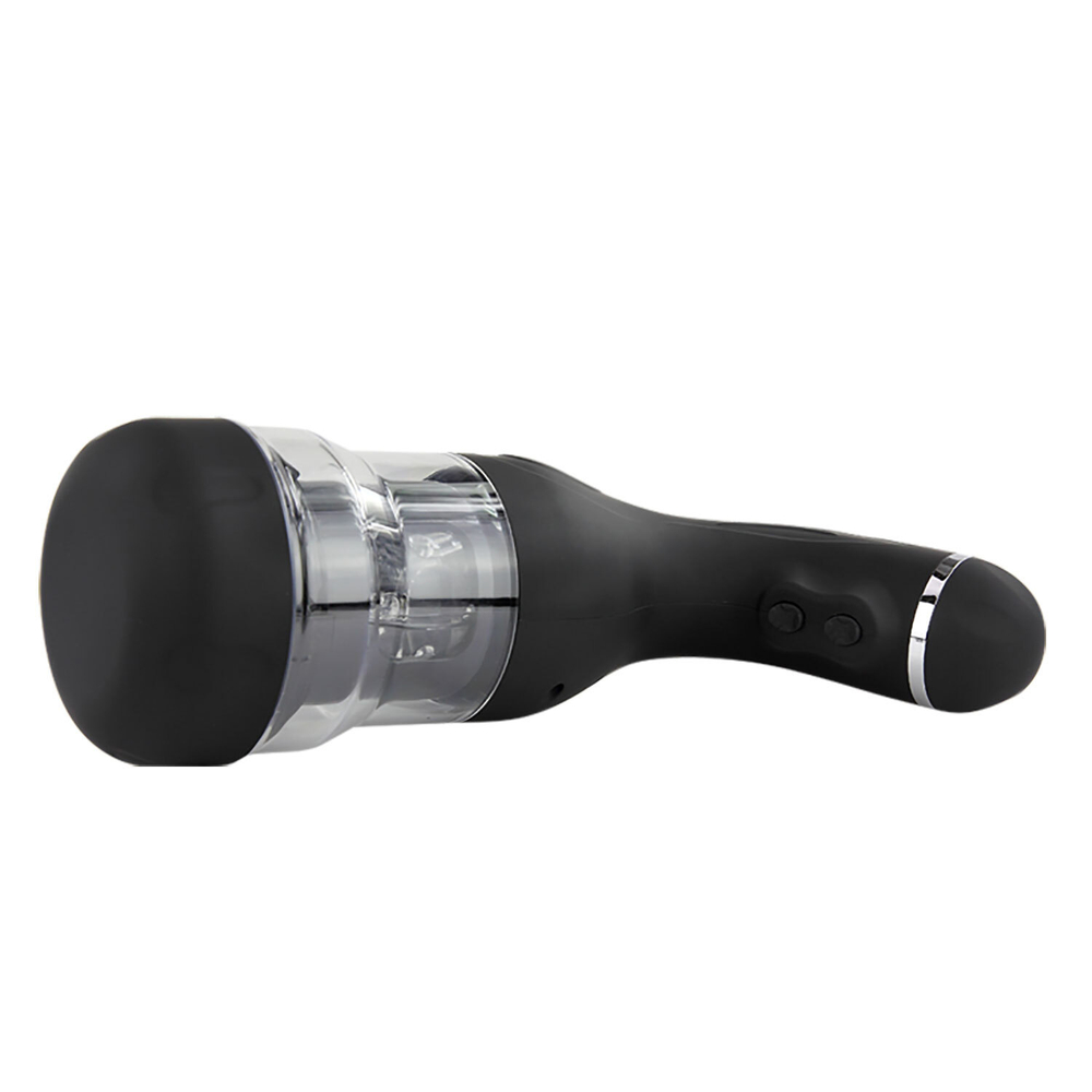 Мастурбатор-вагина с ротацией Rotation Lover (Цвет: черный)