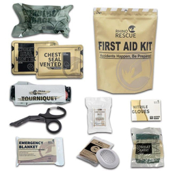 набор First AID IFAK RHINO RESCUE CR-QF008M 10 вещей