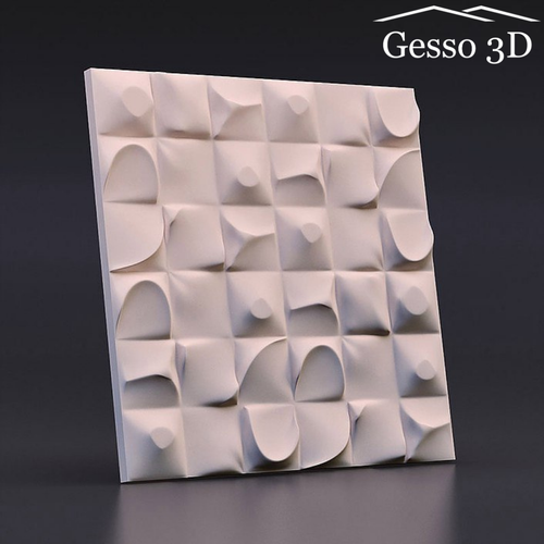 Гипсовая 3D панель Песочные города