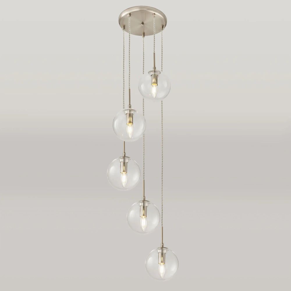 Citilux Томми CL102051 Подвесной светильник Матовый Хром