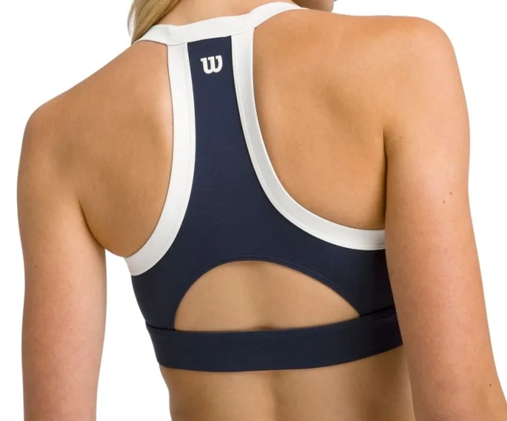 Теннисный бюстгальтер Wilson Rally Halter - classic navy
