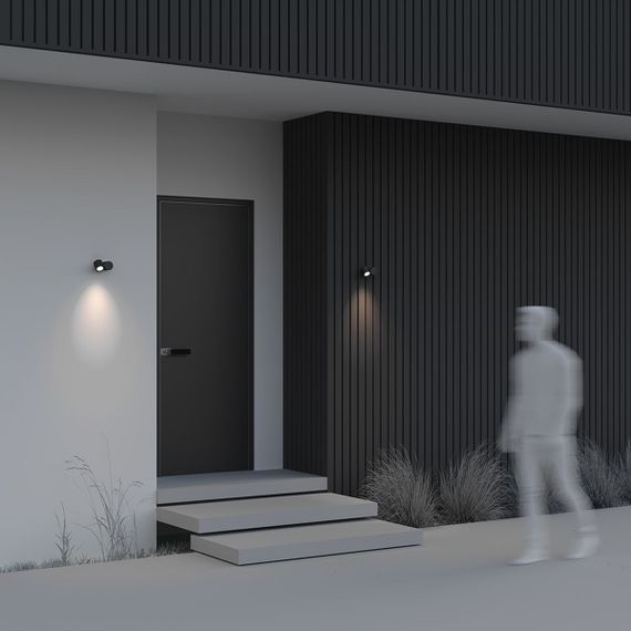 Уличный настенный светильник Maytoni Wall Street O010WL-01B