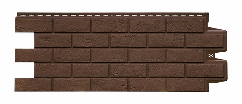 Фасадные панели GRAND LINE (ГРАНД ЛАЙН) Кирпич Состаренный Земля