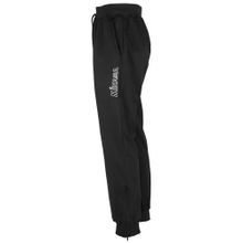 Брюки трен. муж. MIKASA MT701-049-4XL, р.4XL, 100% полиэстер, черный