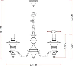 Подвесная люстра Arte Lamp