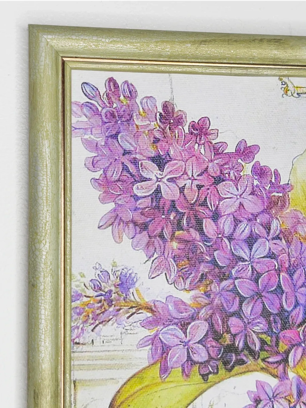 Набор из 4х картин для гостиной, кухни 23*23 см