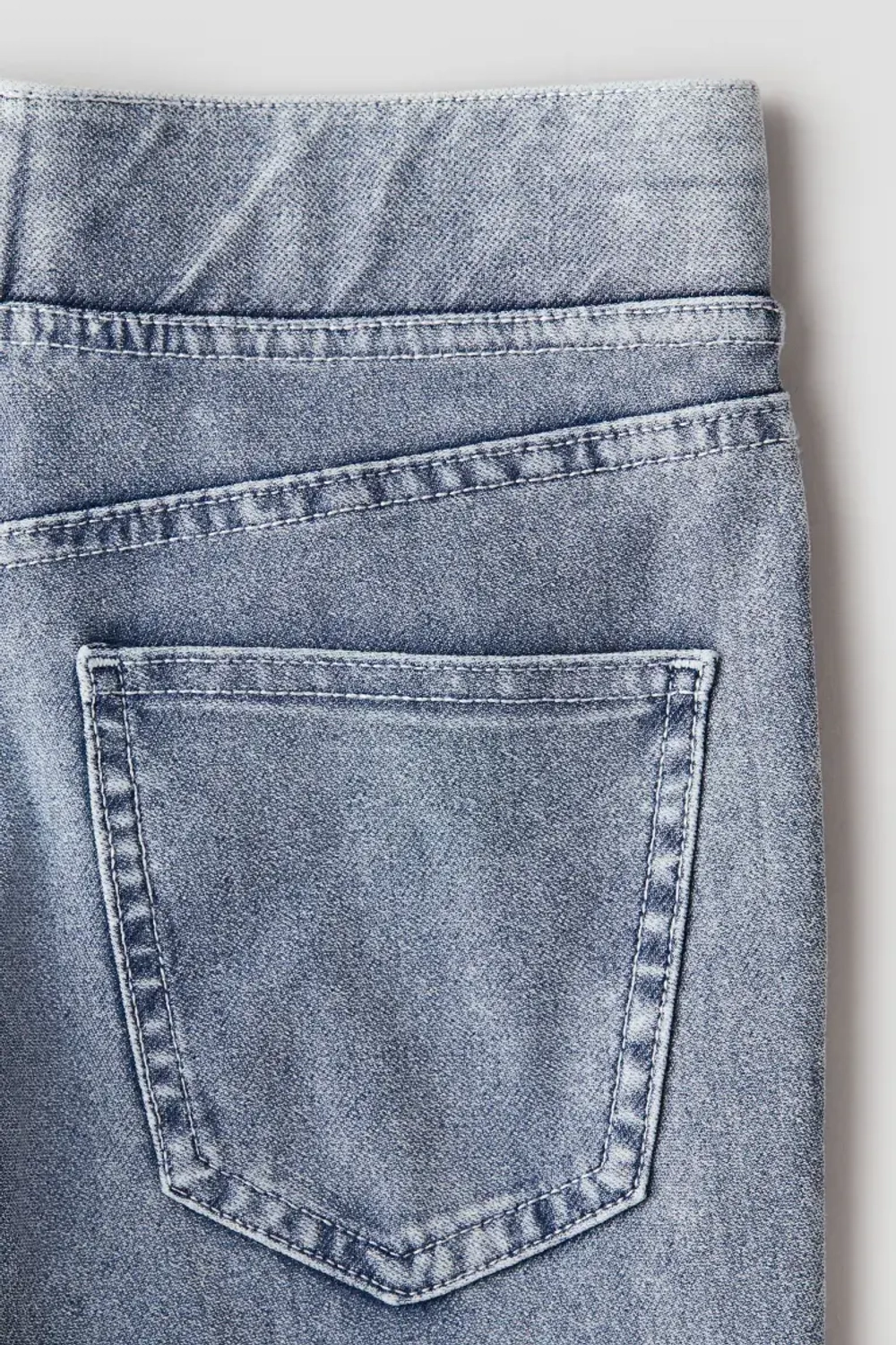 H&M Расклешенные джеггинсы, синий