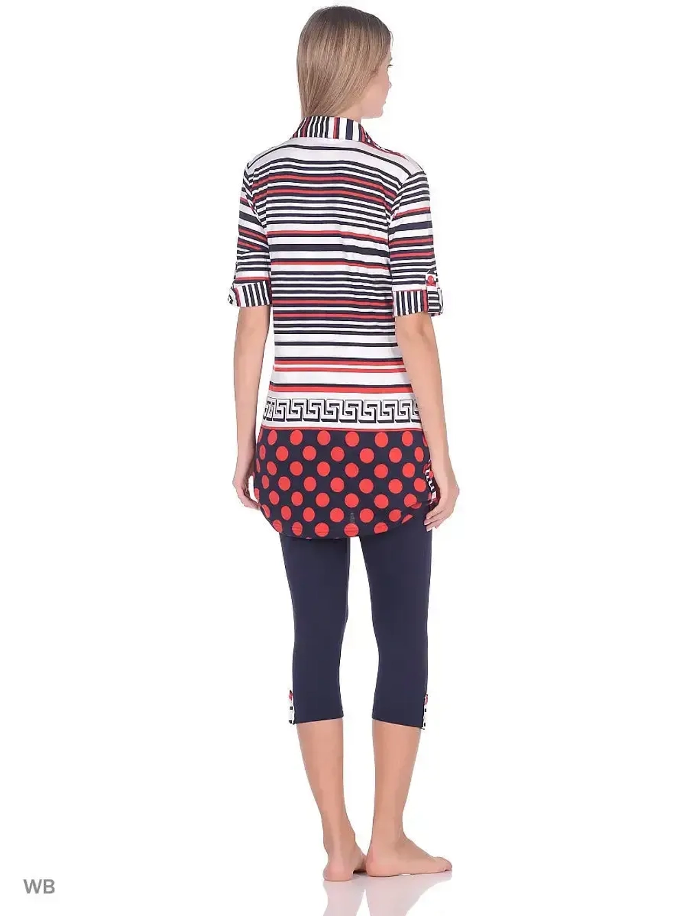 Костюм туник с бриджами