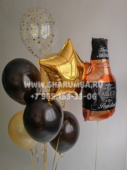 Композиция "Бутылка Виски" №3