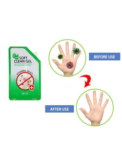 Антибактериальный гель для рук (антисептик)  Hand Soft Clean Gel 50ml