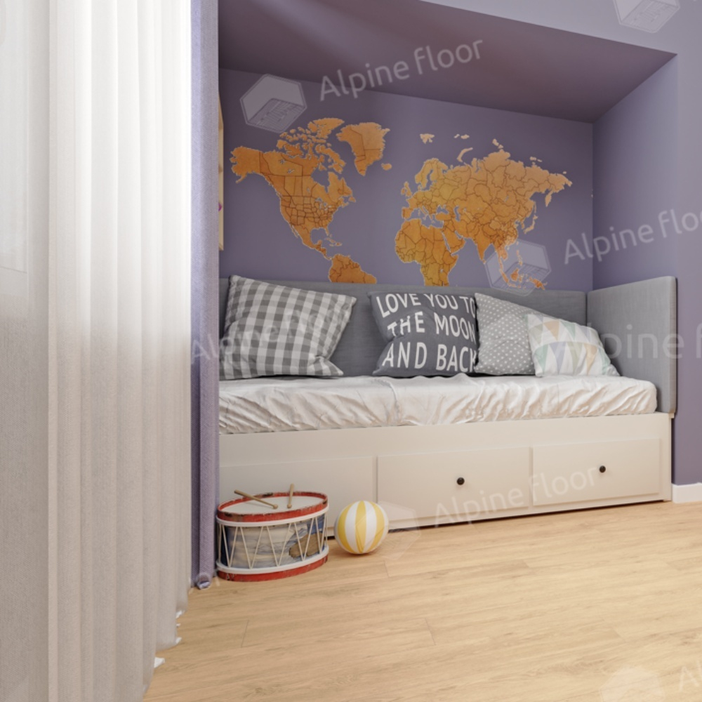Кварцвиниловая плитка Alpine Floor Classic Light ECO 106-33 MC Дуб Ваниль Селект