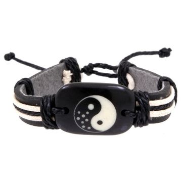 Фенечка - 40 Инь-Ян (черная)