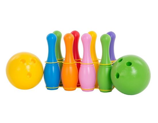 Кегли с большими мячиками (8+2) КАССОН
