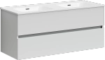 Тумба с раковиной Sancos Urban UR120-2W белый глянец