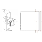 Винный шкаф Korting KFW 604 DB GN
