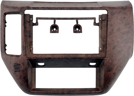 Магнитола для Nissan Patrol Y61 2004-2010 (рамка дерево) - Teyes LUX ONE 360 монитор 12.3" 2K QLED на Android 10, 6Гб+128Гб, CarPlay, 4G SIM-слот, 4 камеры в комплекте