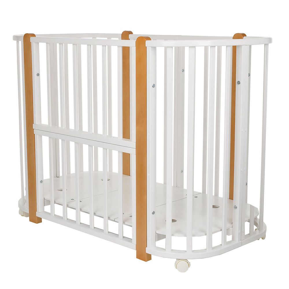 PITUSO Кровать детская + маятник 5/1 Asti Белый-Бук