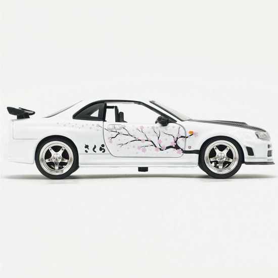 Модель Машинки 1:32 Pink Slips 2002 Nissan Skyline GT-R R34 BNR34 36135