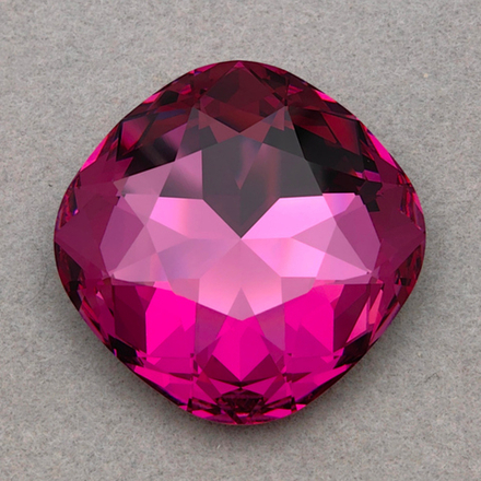 Swarovski 4487 Large Cushion Square FS, Fuchsia F