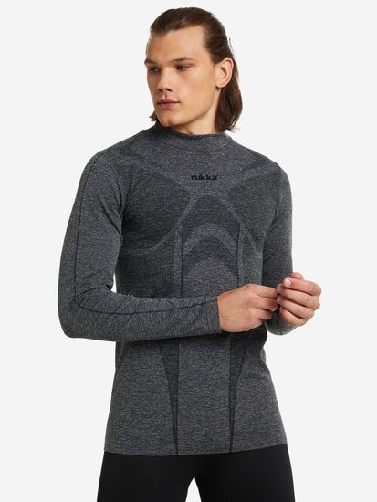 Термобелье мужское Rukka Tohari, S, черный меланж