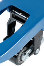 NORDBERG (N3901S-25) Тележка (рохля) складская гидравлическая короткая 2.5 т, усиленная, с полиуретановыми колесами
