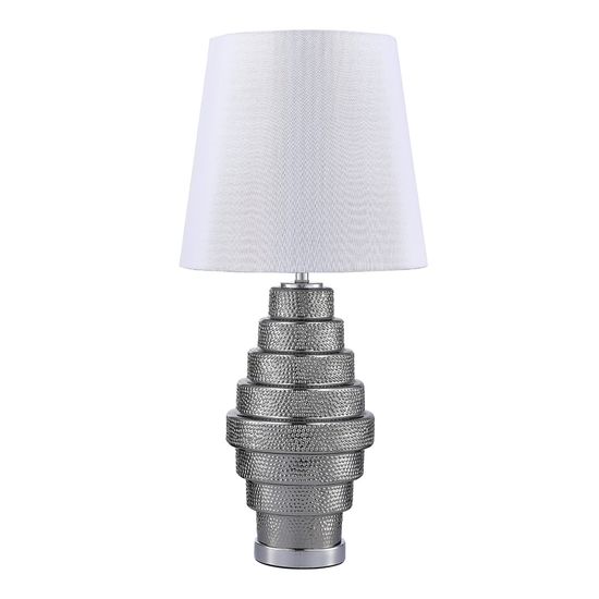 SL1001.104.01 Прикроватная лампа ST-Luce Хром,Дымчатый/Серый E27 1*40W REXITE