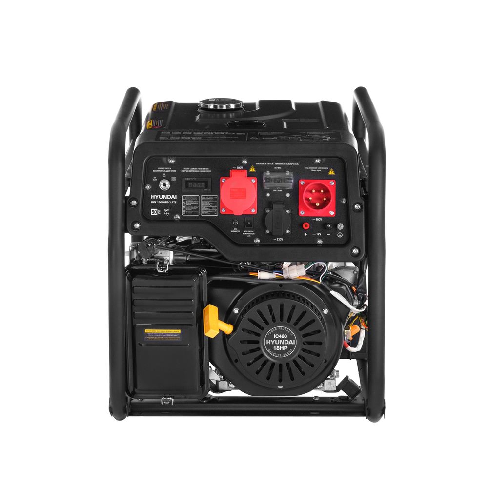 Бензиновый генератор Hyundai HHY 10000FE-3 ATS - [7.5 кВт / 380V] с АВР - трехфазный