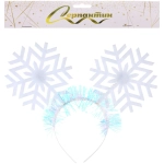 Ободок карнавальный «Весёлые снежинки»