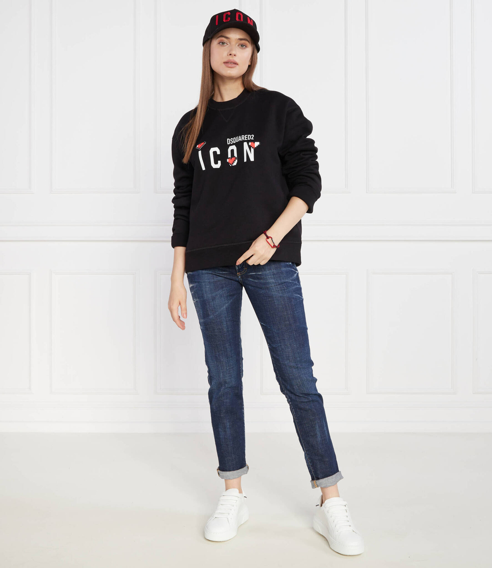 Худи Icon Game Lover Dsquared2 - черный(S80GU0092 S25516)