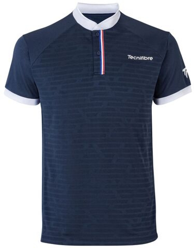 Мужское теннисное поло Tecnifibre Polo F3 - marine