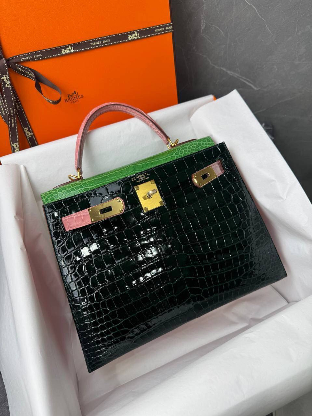 Сумка Hermes из кожи крокодила, арт. 462921246