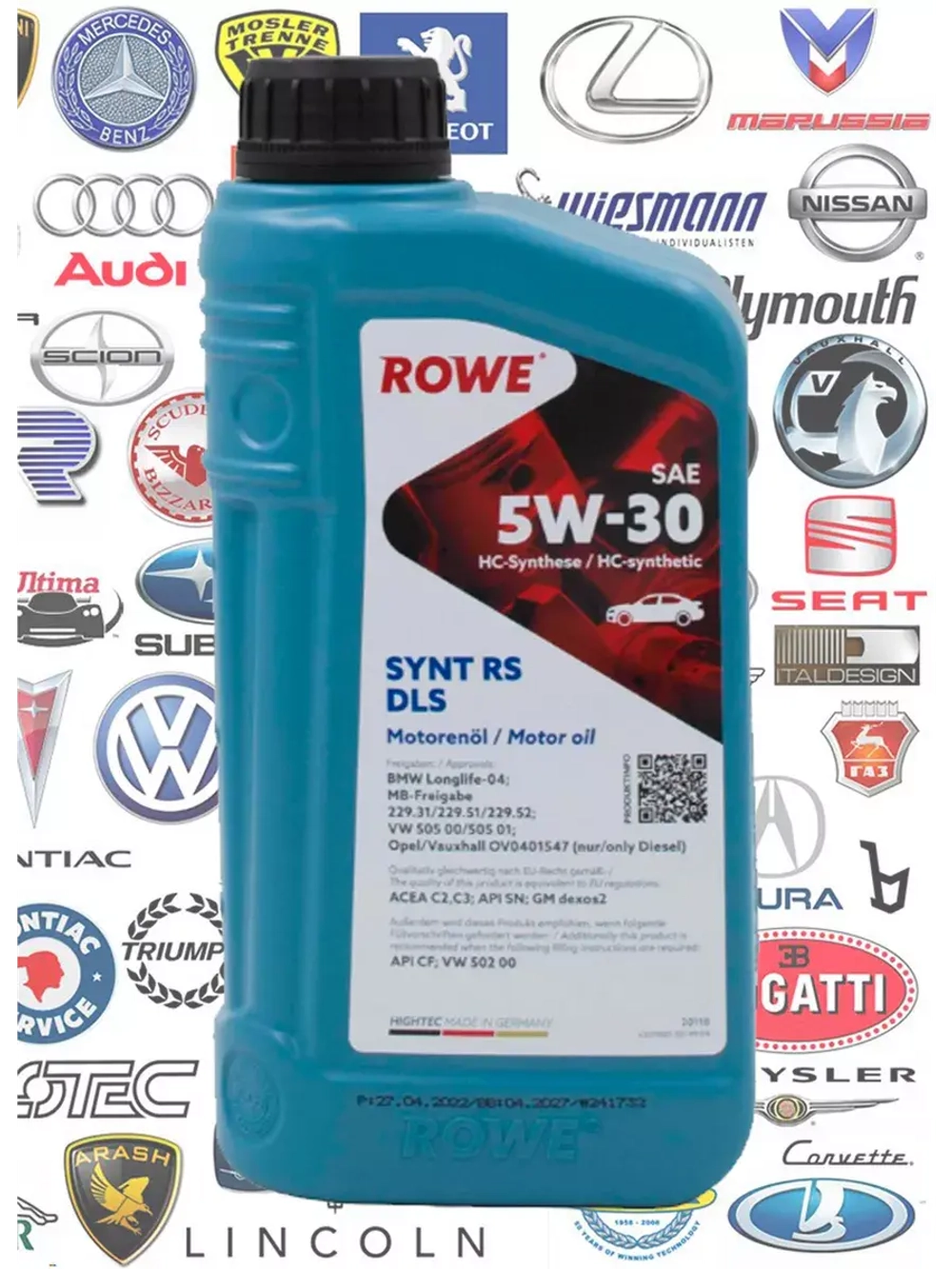Рове HIGHTEC SYNT RS DLS SAE 5W30 1л.