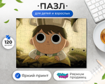 Пазл Грегори И Лягушка Грустные Глазки По Ту Сторону Изгороди Over the Garden Wall