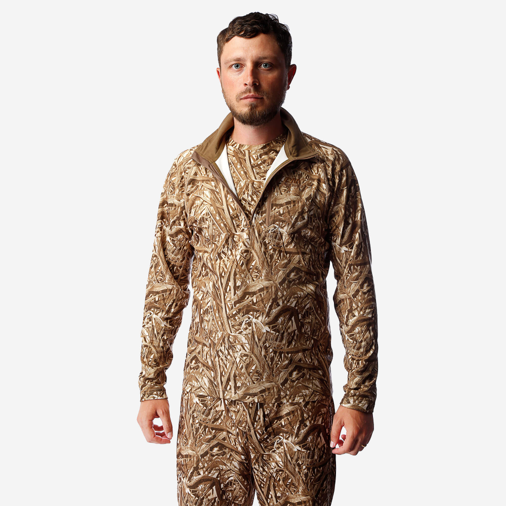 Термо-кофта (средняя) "Half Zipper" цвет NW1