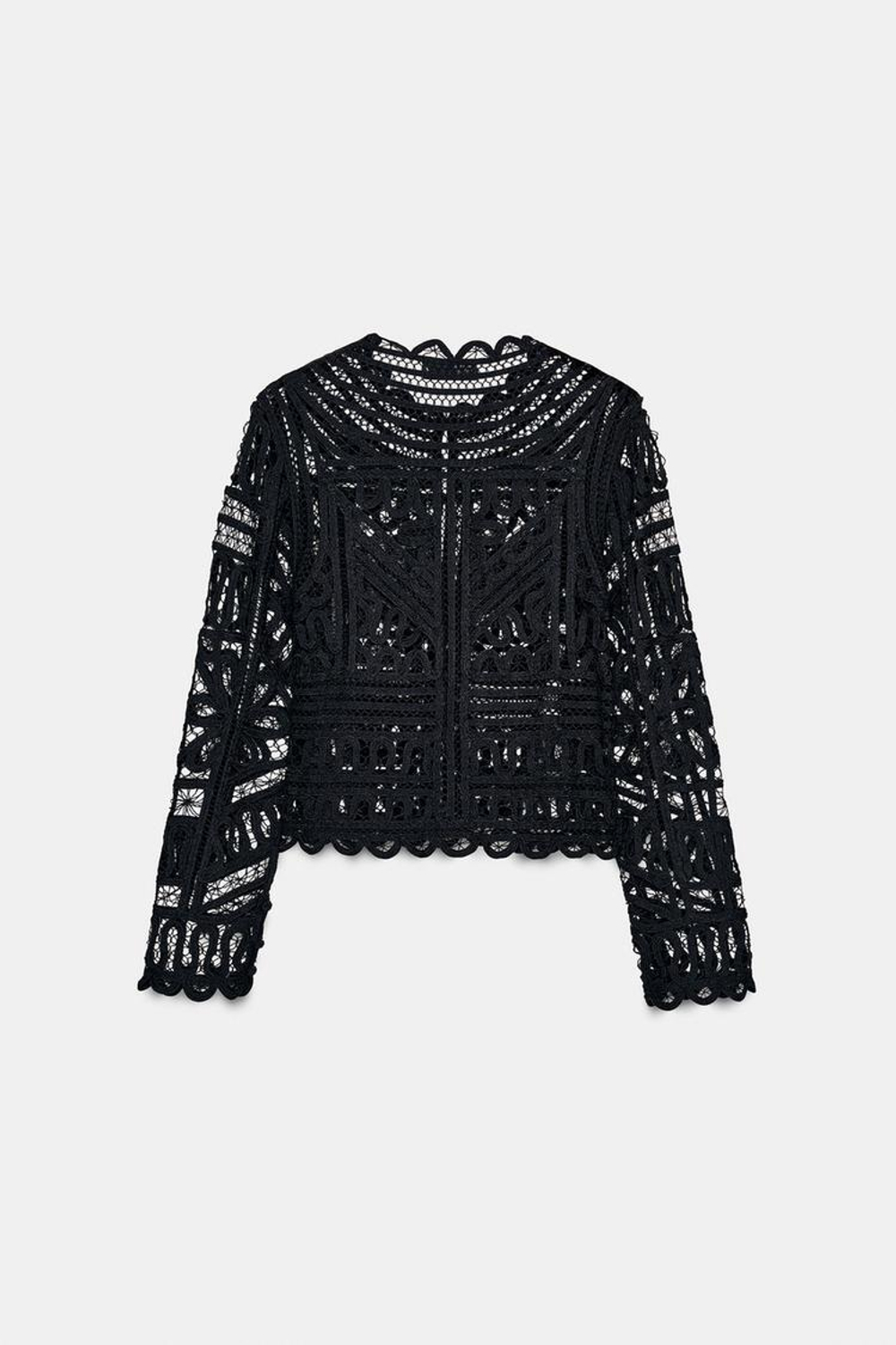 ZARA БЛУЗА — ZW COLLECTION, ЧЕРНЫЙ